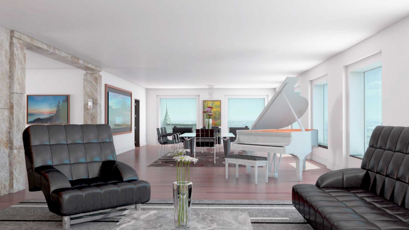 PENTHOUSE - EYAK DESIGN  view1  - 432 Park Ave NYC -